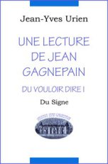 Une lecture de Jean Gagnepain